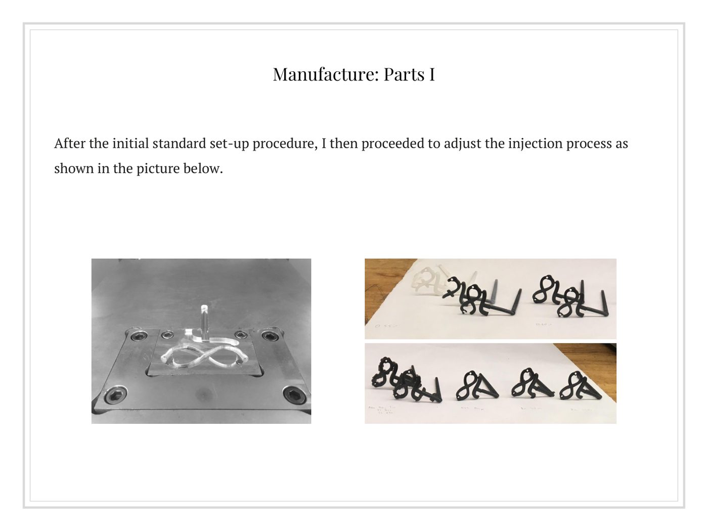 ME 325 injection-molding portfolio, page 17