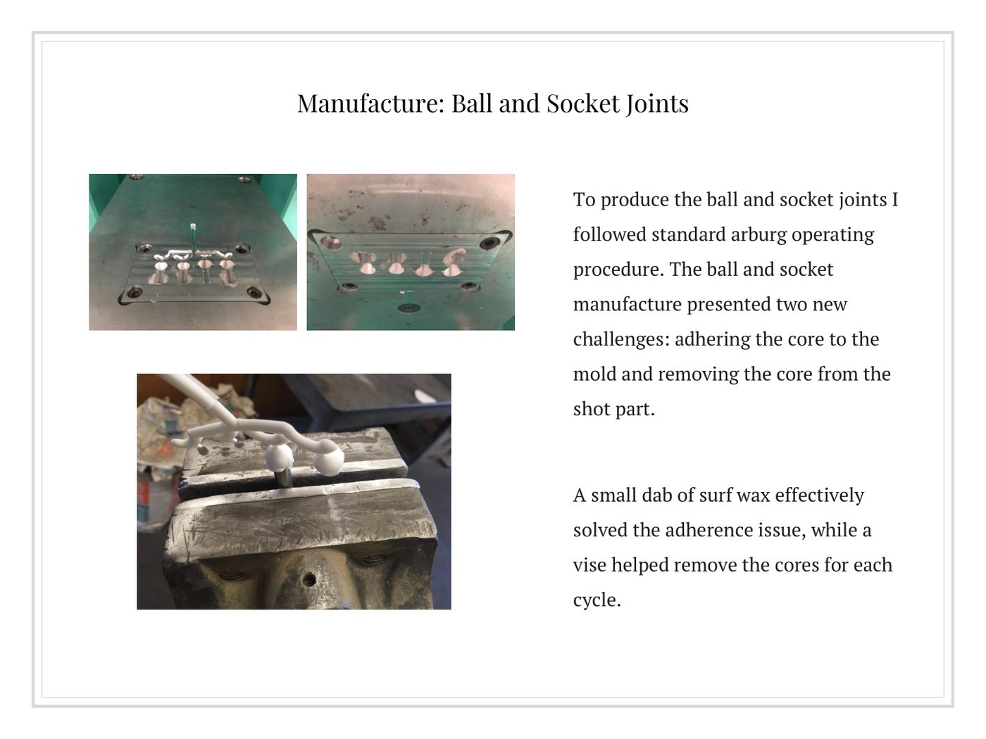 ME 325 injection-molding portfolio, page 29