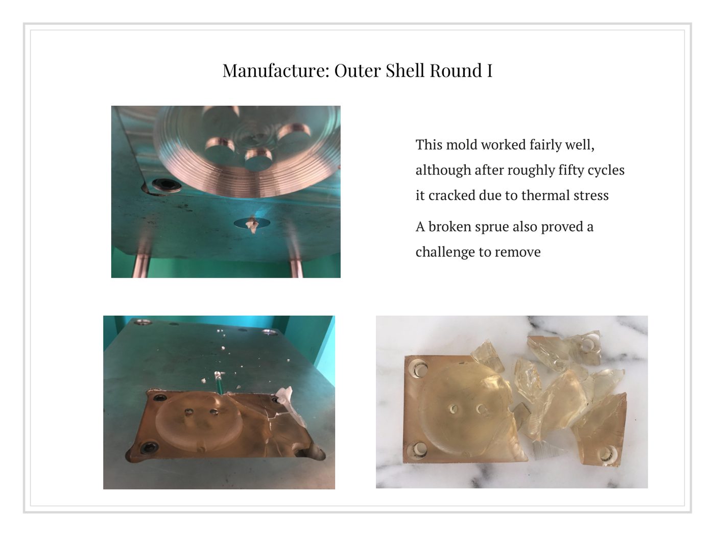 ME 325 injection-molding portfolio, page 33