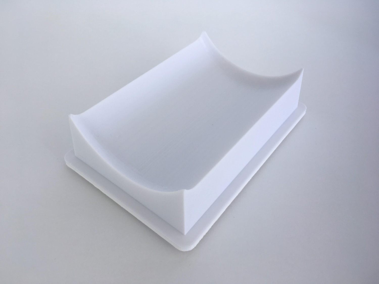 Silicone-shelled ultrasound phantom