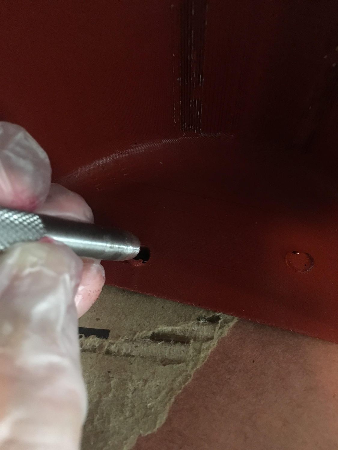 Silicone-shelled ultrasound phantom