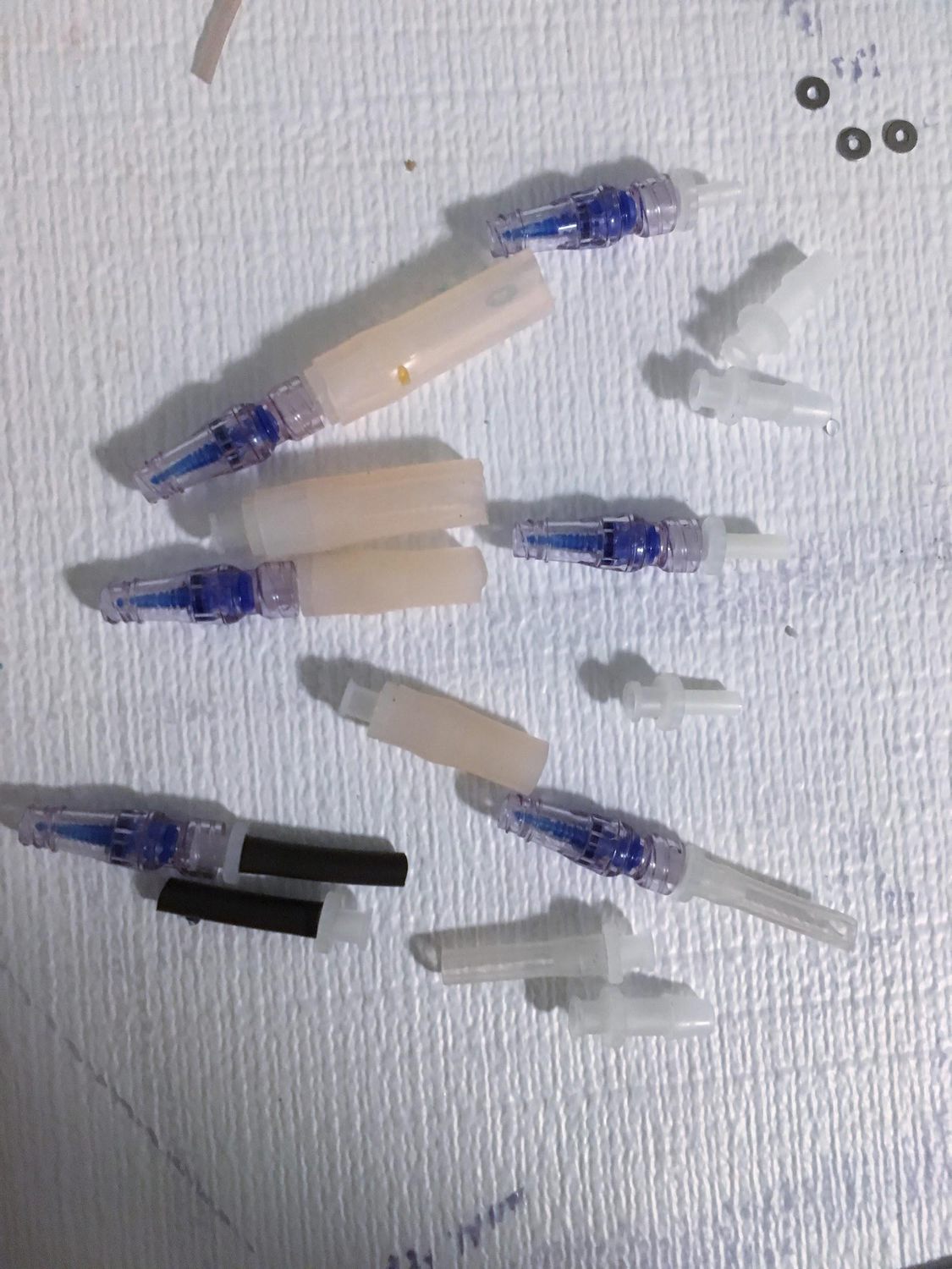 Silicone-shelled ultrasound phantom